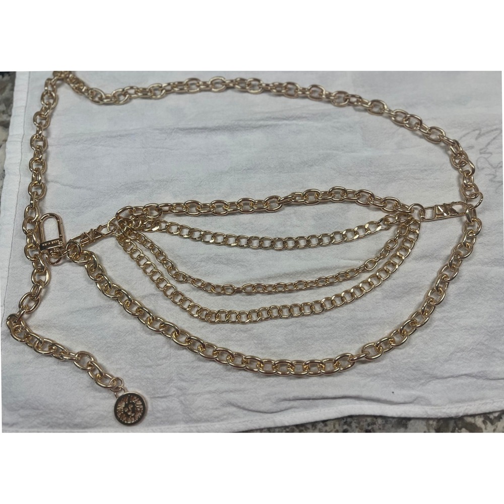 Anne Klein Gold Chain Belt